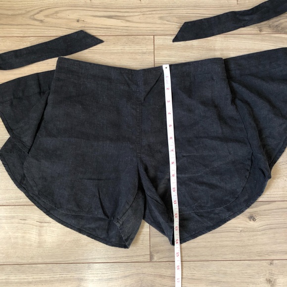 Women's Patagonia Garden Island Charcoal Gray Hemp Blend Shorts size XS - Picture 9 of 12